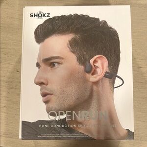 OpenRun Bone Conduction Sport Headphones - Black